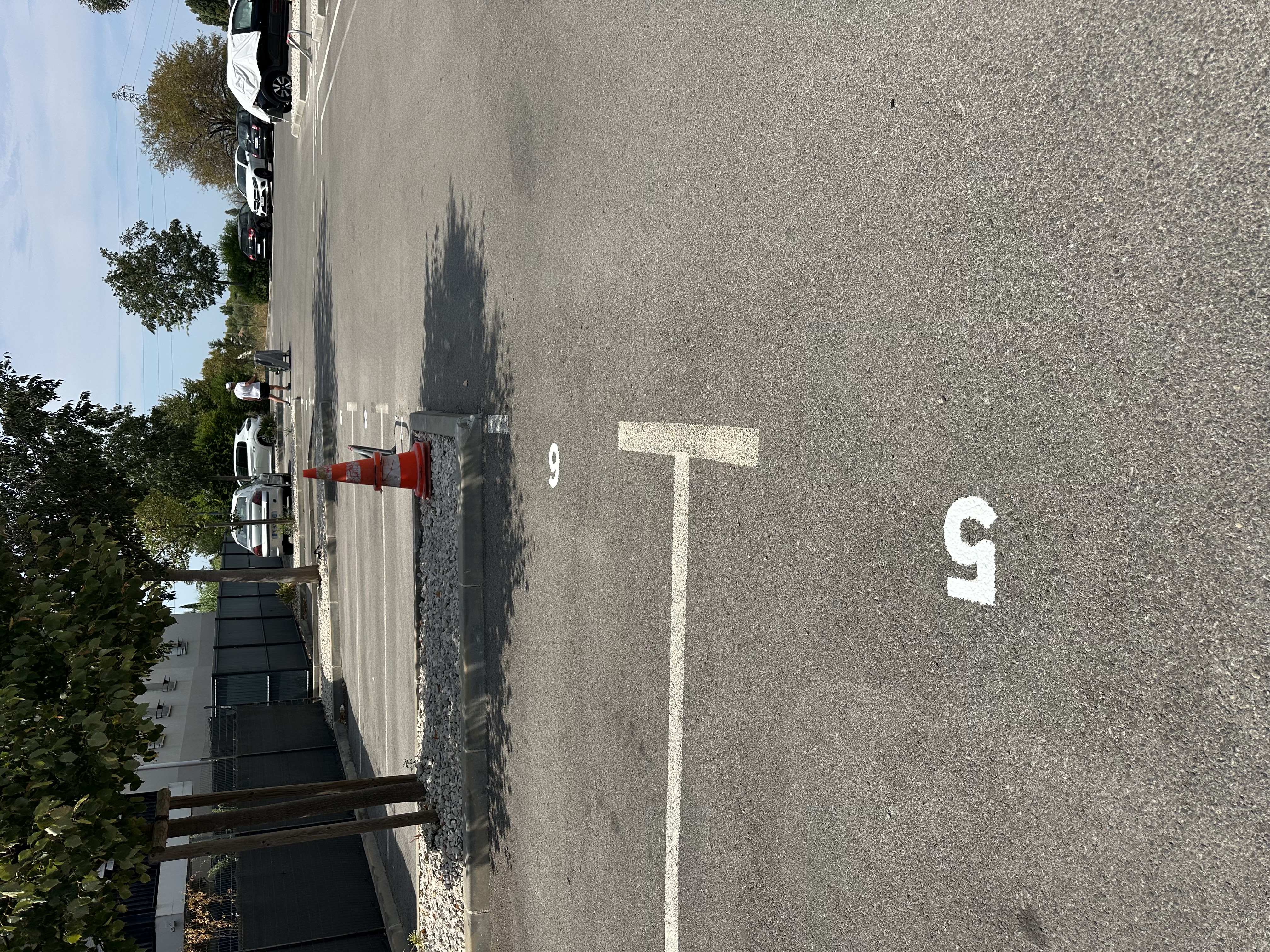 Numérotation parking résidentiel après